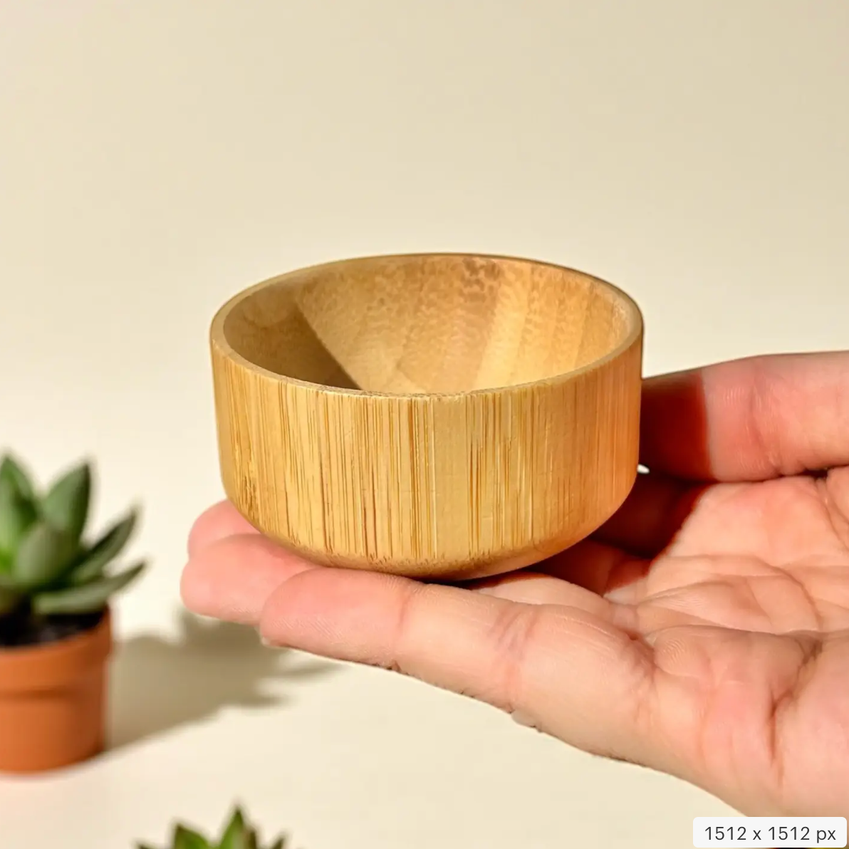 Bamboo Serving Bowl: Large