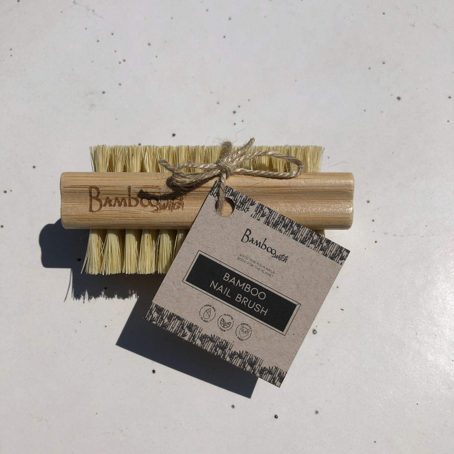 Bamboo Vegan Nail Brush | Self Care