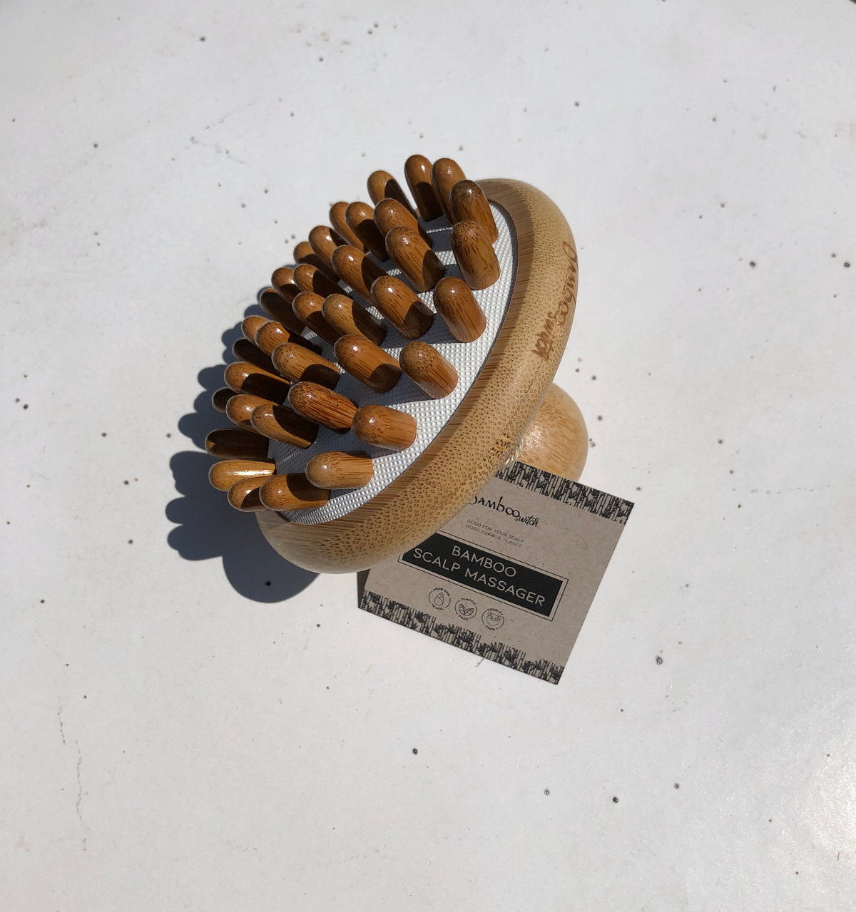 Scalp Massager & Stimulator | Bamboo | Hair Care