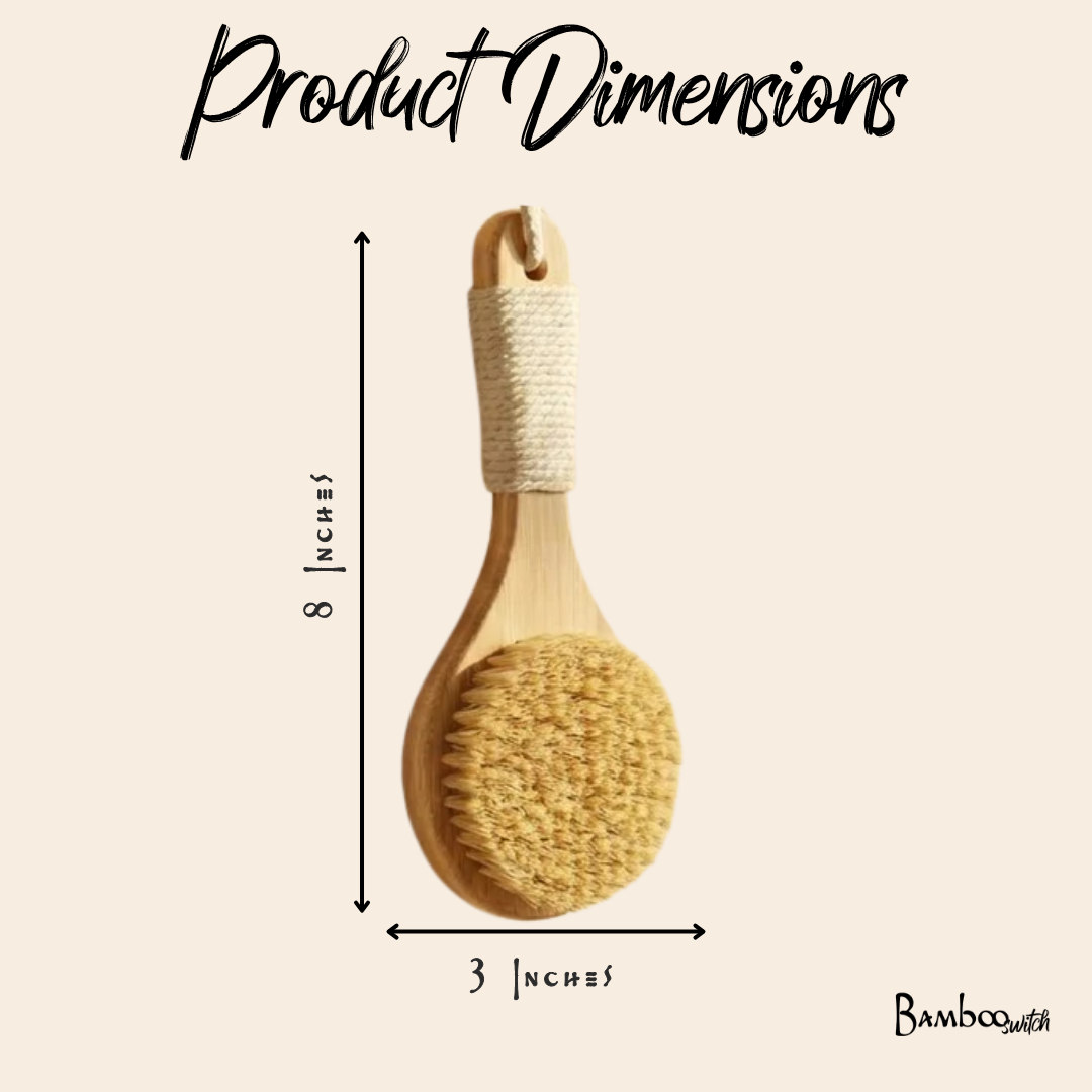 Bamboo Mini Dry Brush | NEW!