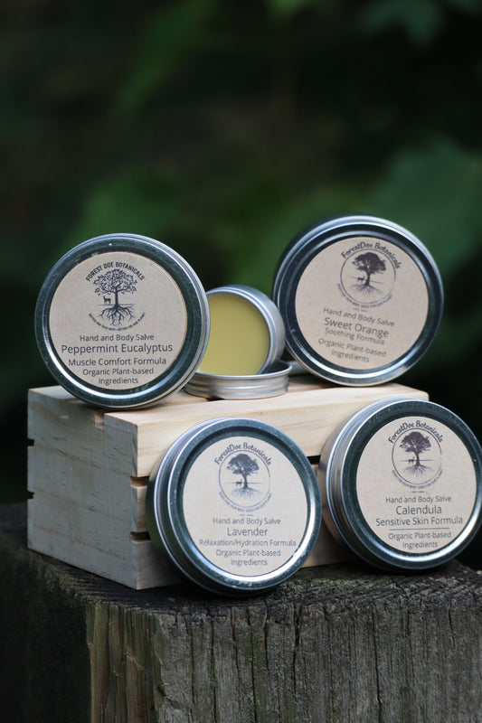 Gift Set of 4 Salves (2 oz ea)