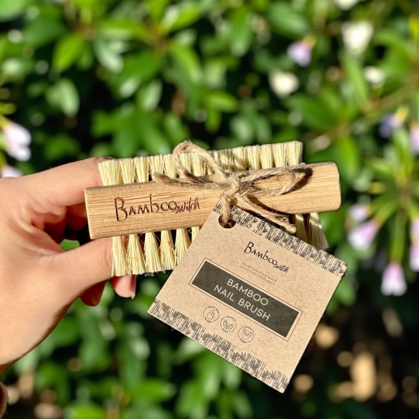 Bamboo Vegan Nail Brush | Self Care