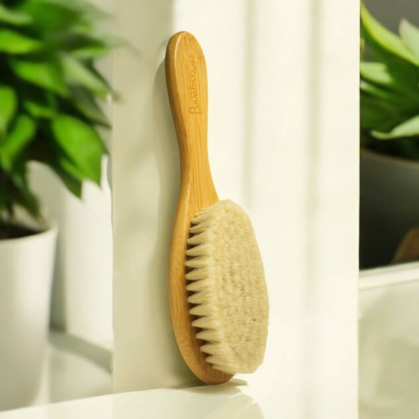 Hairbrush Baby - Bamboo - No plastic