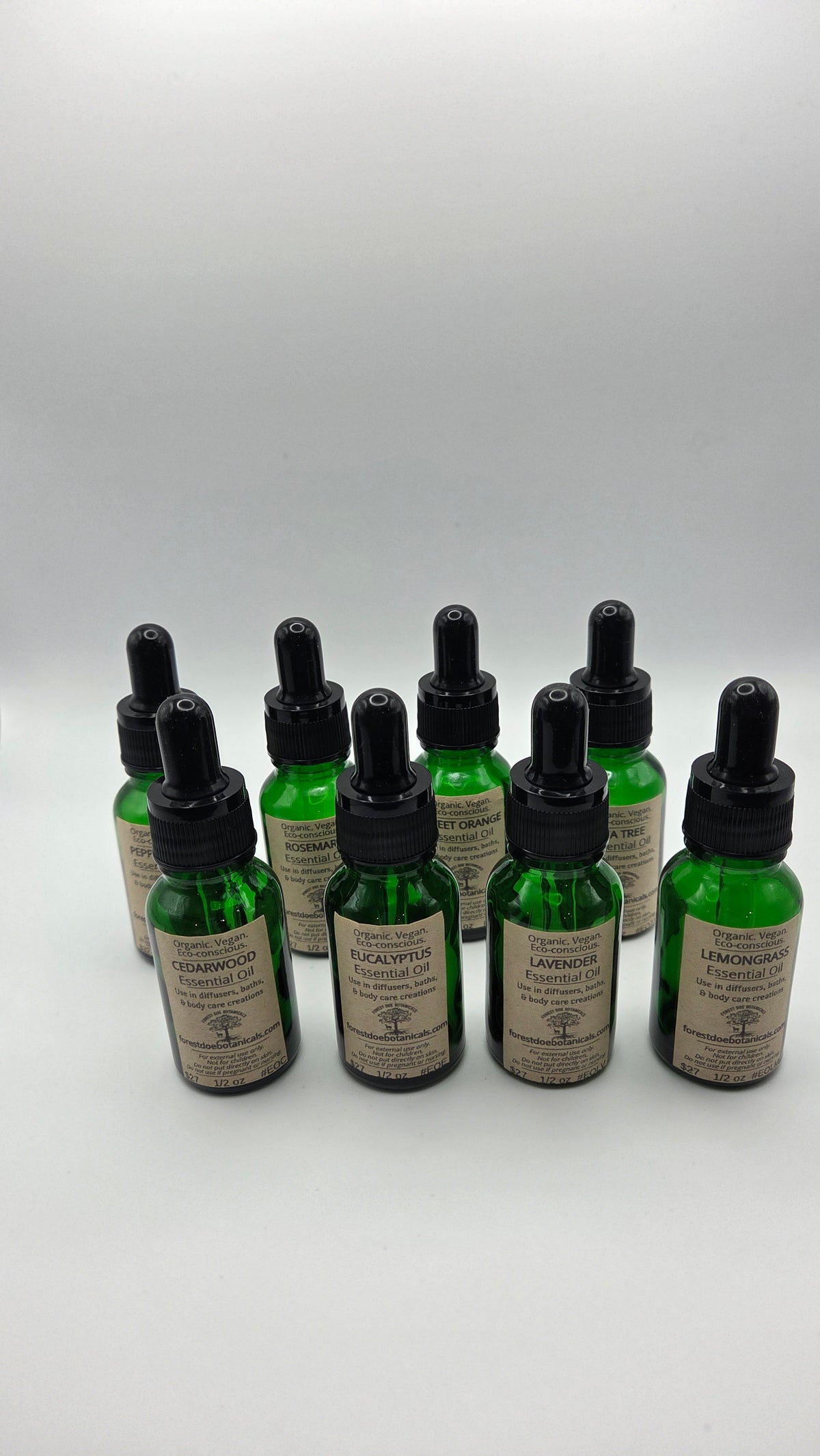 Eucalyptus - Organic Essential Oil | 100% Pure, Steam-Distilled - 0.5 fl oz