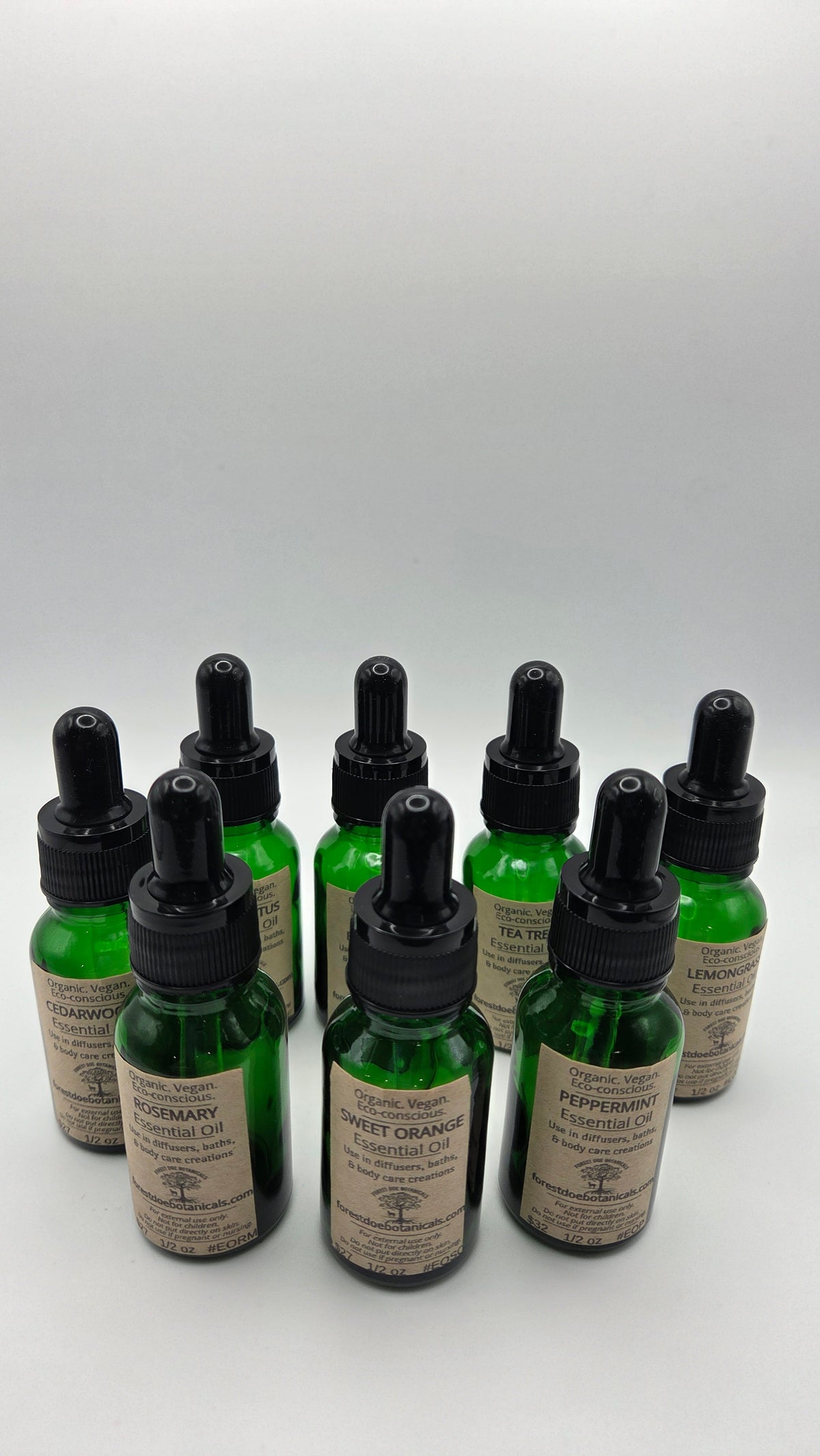 Eucalyptus - Organic Essential Oil | 100% Pure, Steam-Distilled - 0.5 fl oz