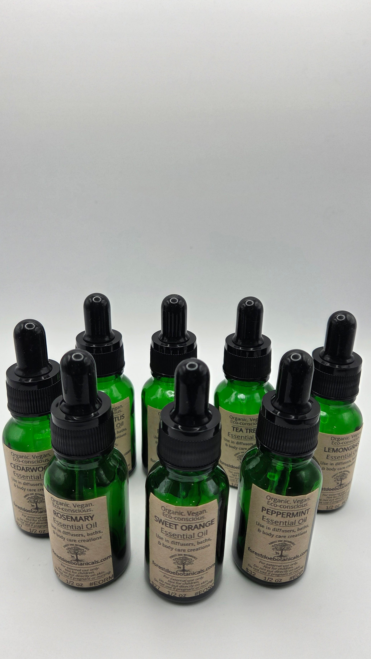 Eucalyptus - Organic Essential Oil | 100% Pure, Steam-Distilled - 0.5 fl oz