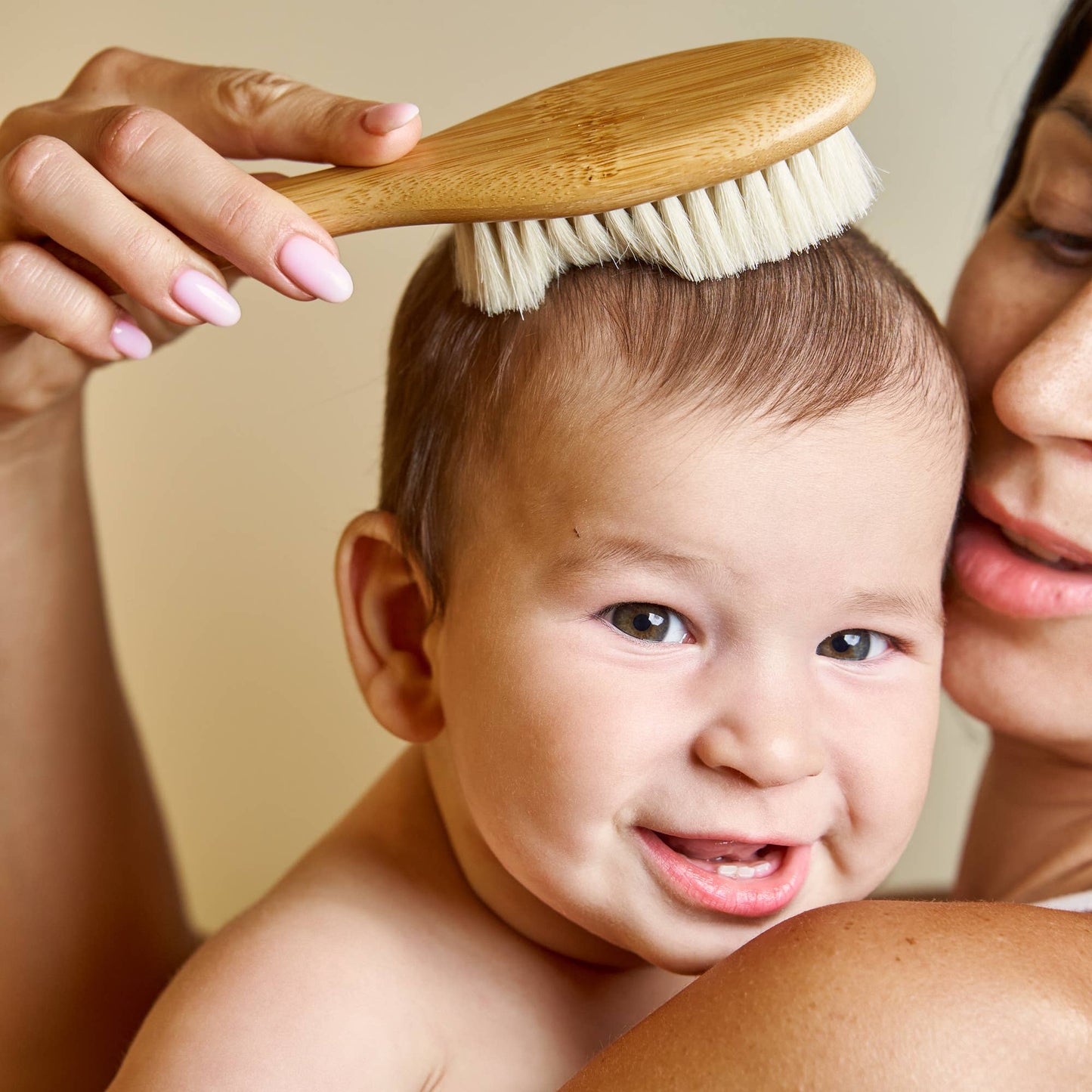 Hairbrush Baby - Bamboo - No plastic