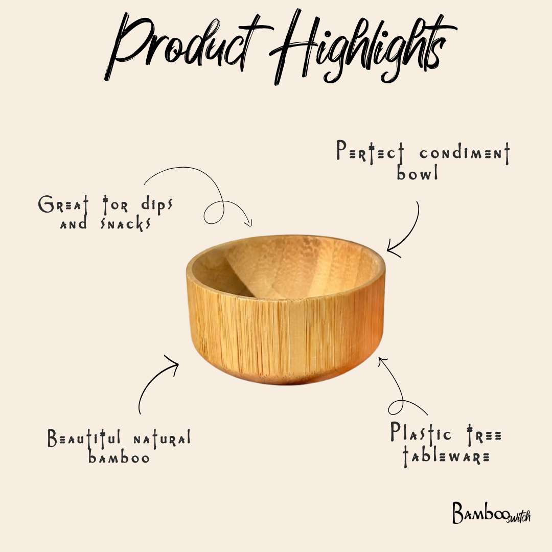 Mini Bamboo Bowl