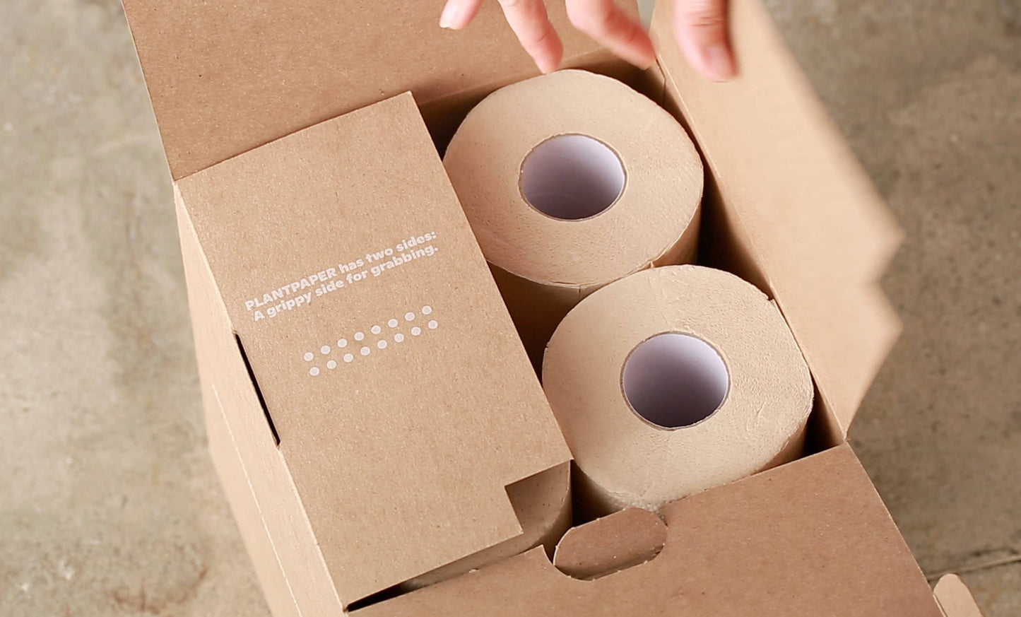 Plant Paper. Bamboo Tree-Free Toilet Paper - Toxin Free. Eco-Conscious