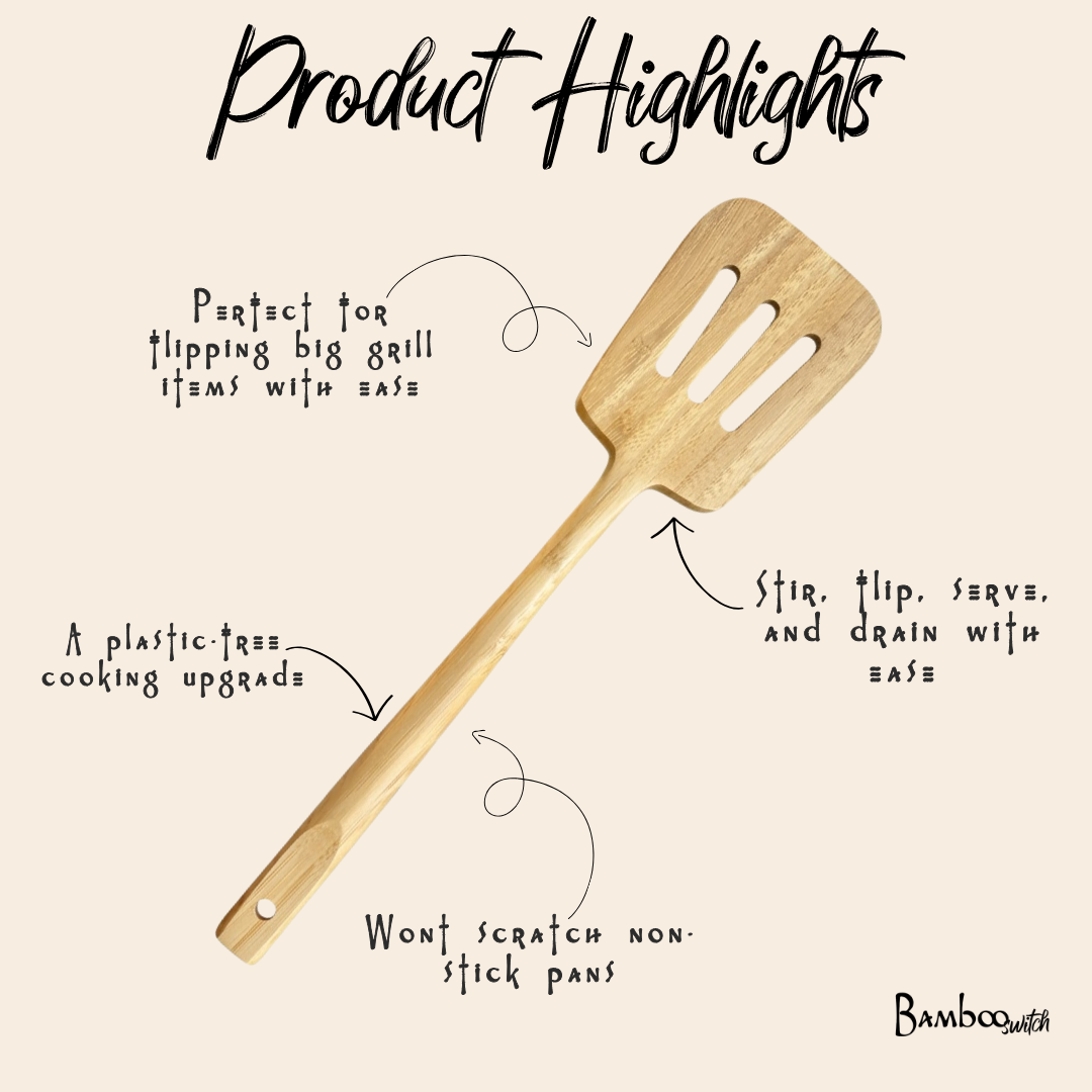 Spatula | Bamboo Kitchen Utensil