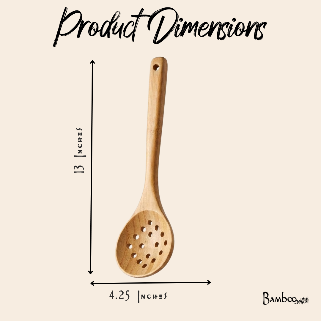 Straining Spoon | Bamboo