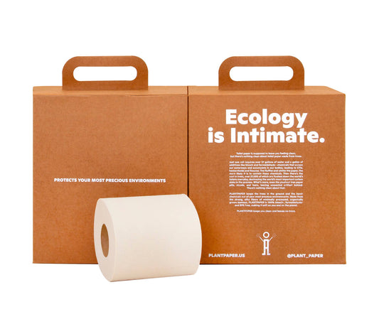 Plant Toilet Paper |Toxin Free | Tree Free | Bamboo |Eco-Conscious
