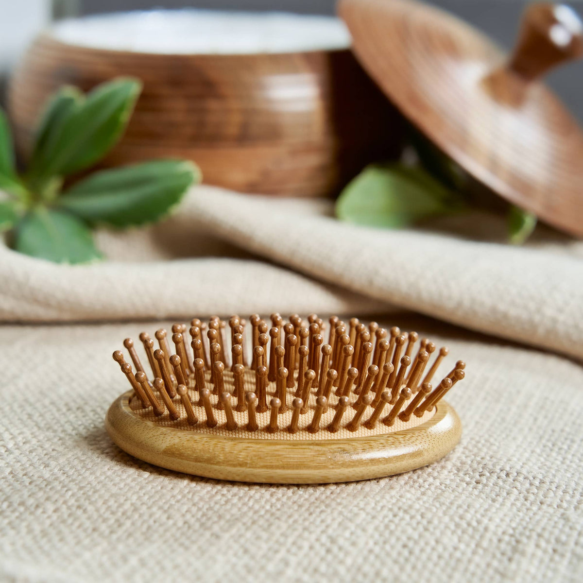 Beard Grooming Brush/Travel Hairbrush | Hair Care | Bamboo
