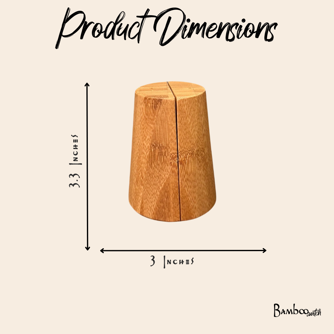 Salt & Pepper Shaker | Bamboo