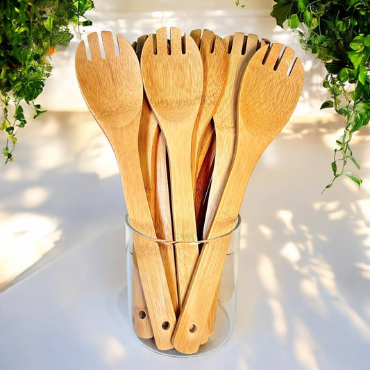 Salad Fork |Bamboo Kitchen Utensil