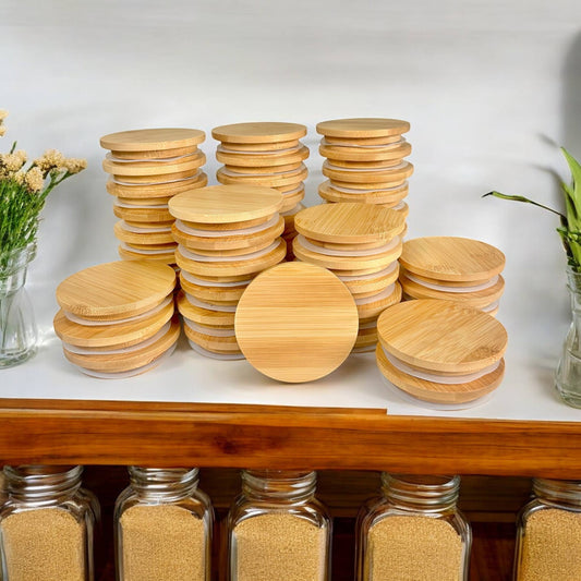 Mason Jar Lid | Standard Mouth | Bamboo