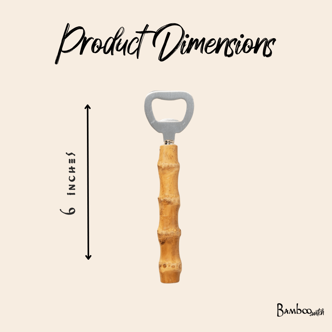 Bamboo Root Bottle Opener | Summer Bestseller