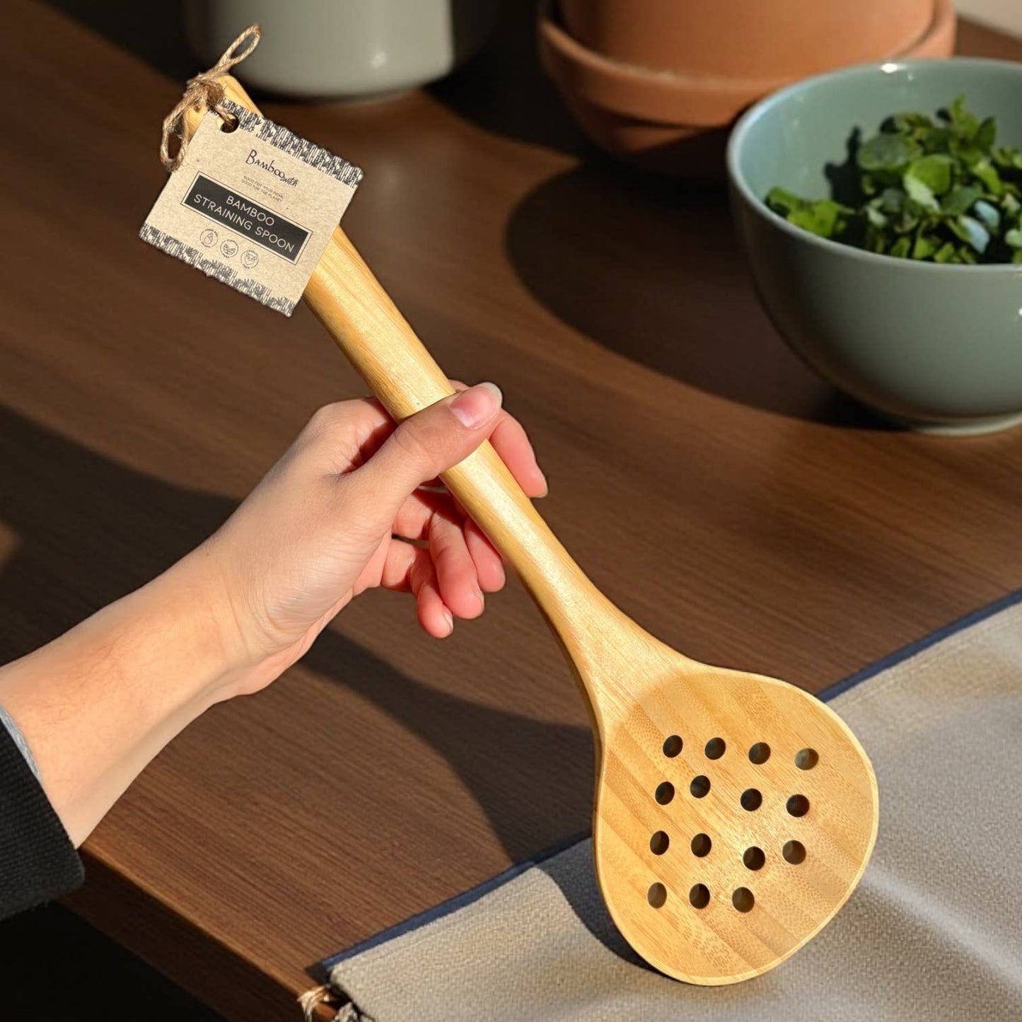 Straining Spoon | Bamboo