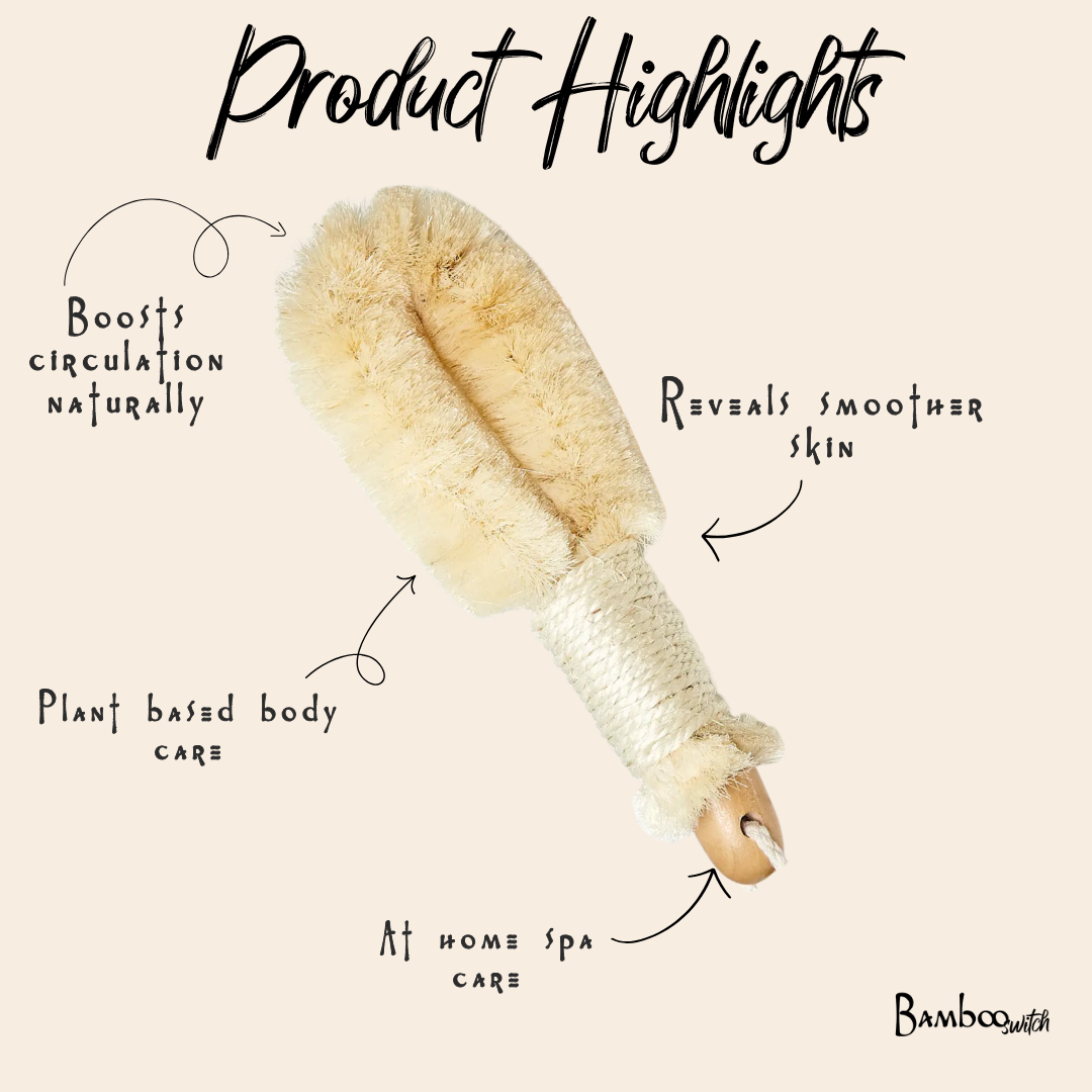 Dry Brush |  Exfoliating | Sisal