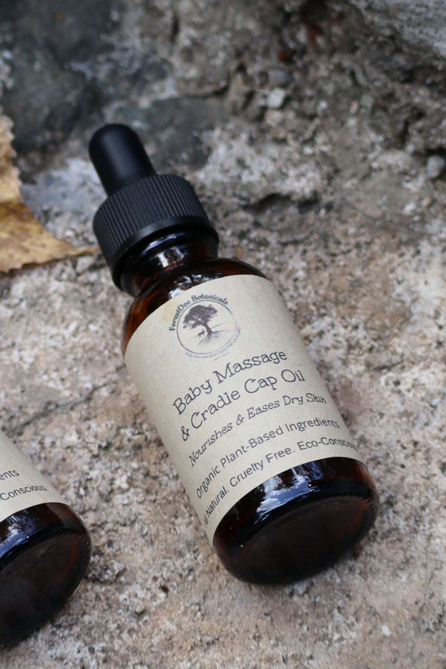 Baby Massage & Cradle Cap Oil - 2 oz