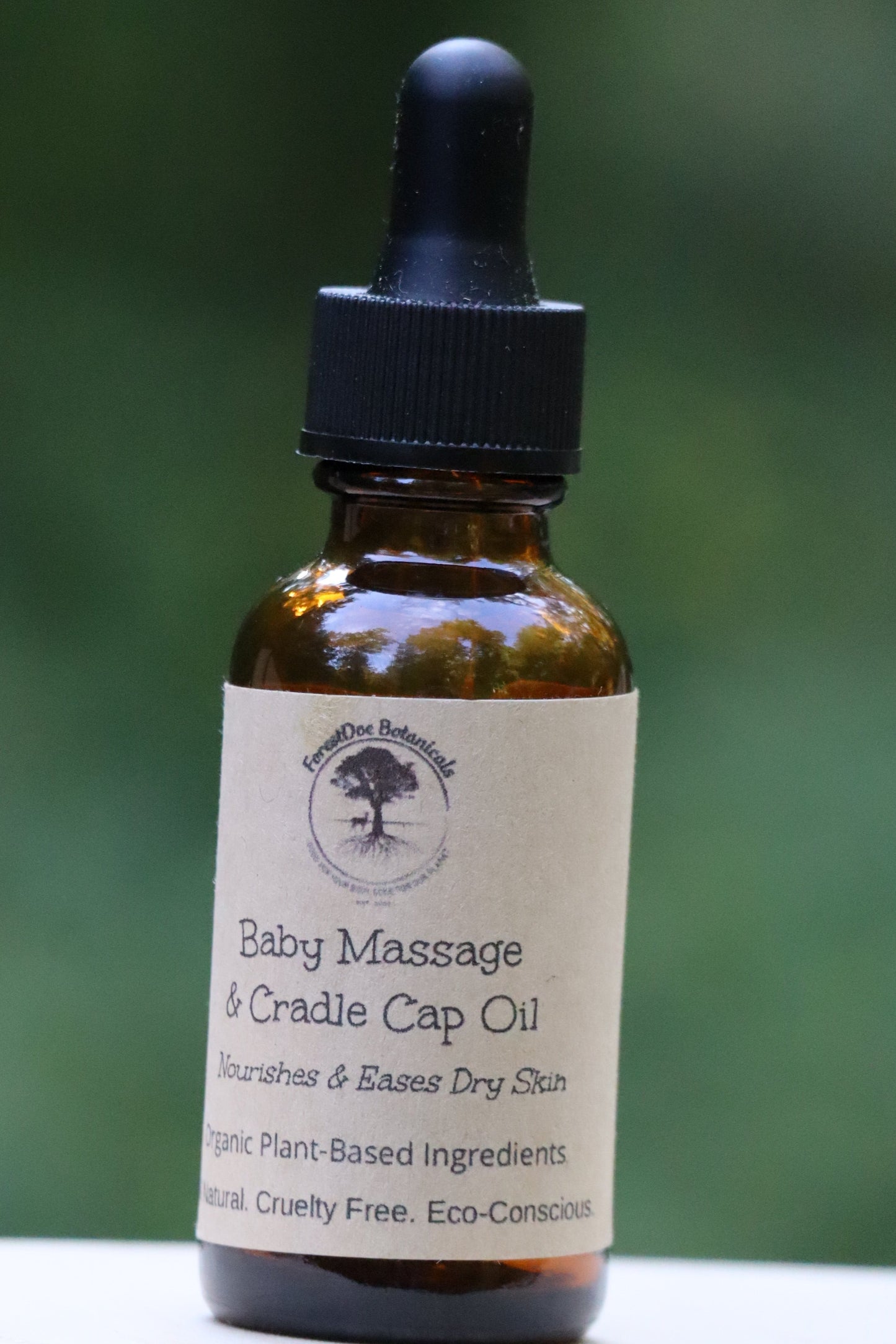Baby Massage & Cradle Cap Oil - 2 oz