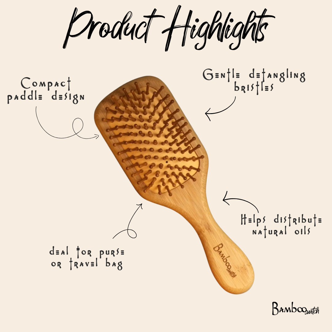 Bamboo Hairbrush | Small