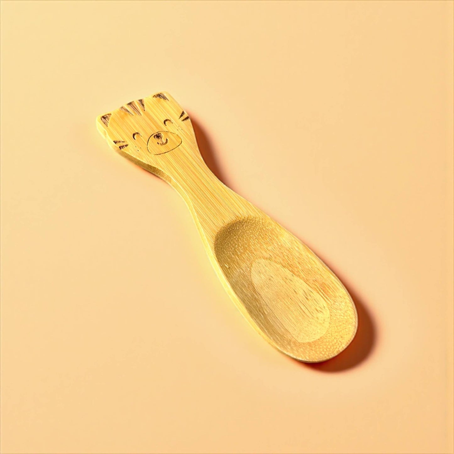 Bamboo Animal Kids & Toddler Utensils | Faire Market: Owl | Spoon