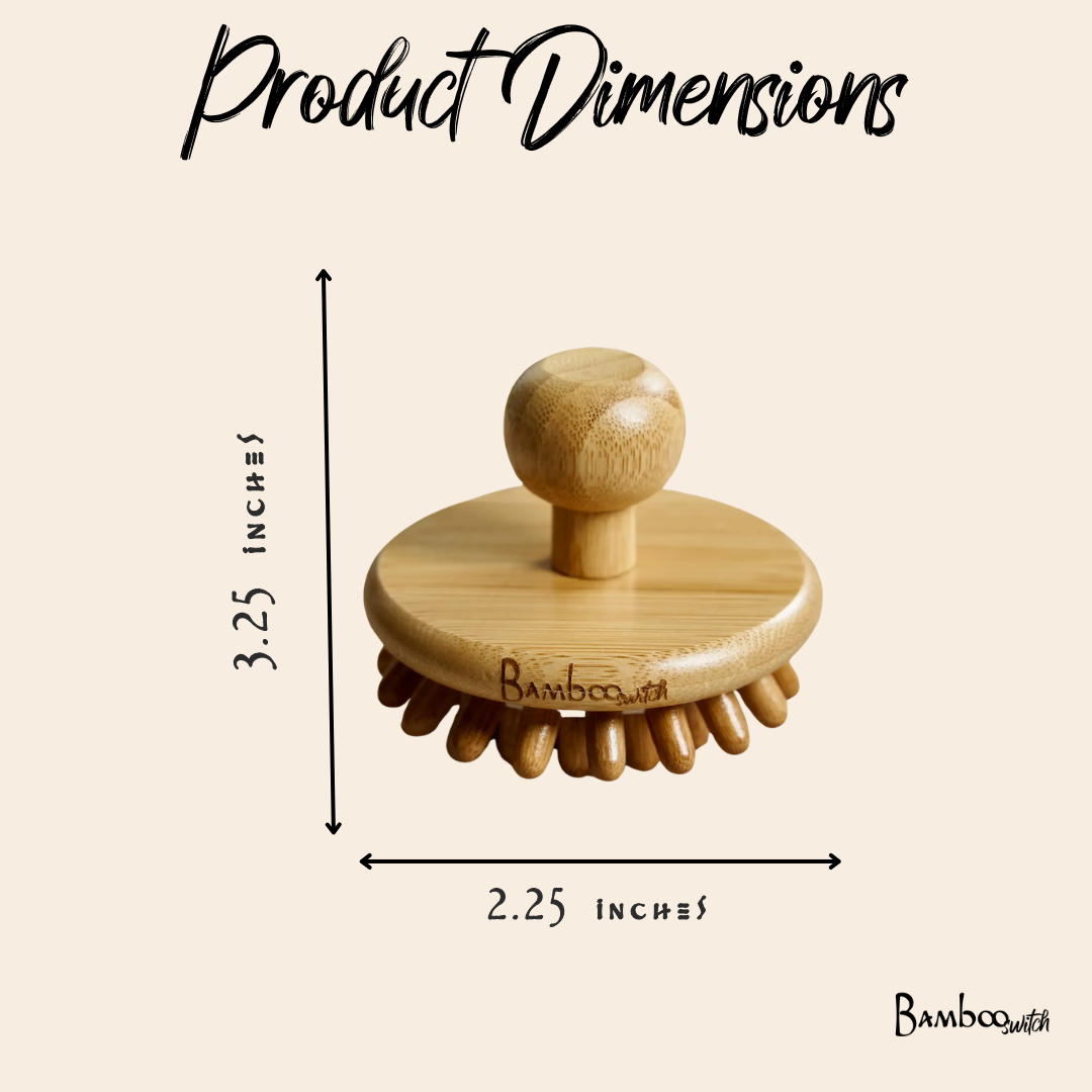 Scalp Massager & Stimulator | Bamboo | Hair Care