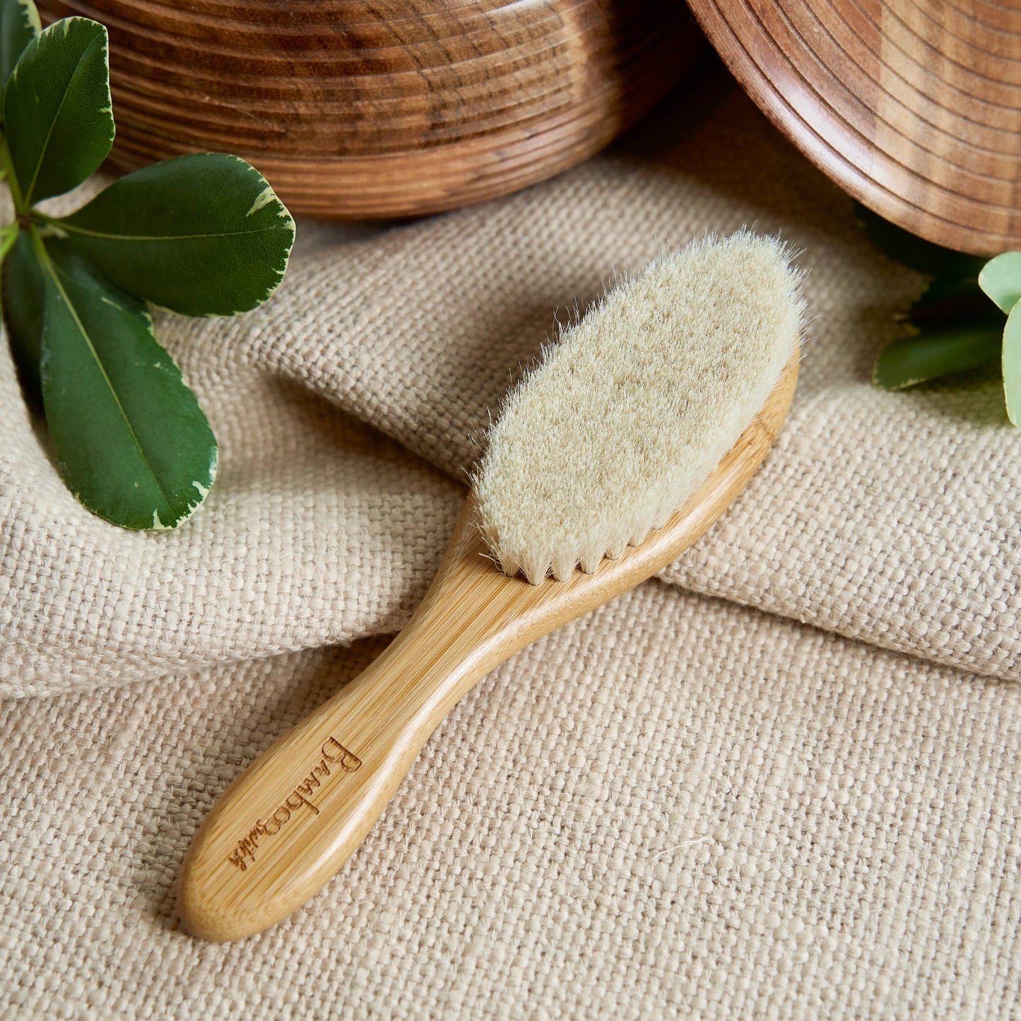 Hairbrush Baby - Bamboo - No plastic