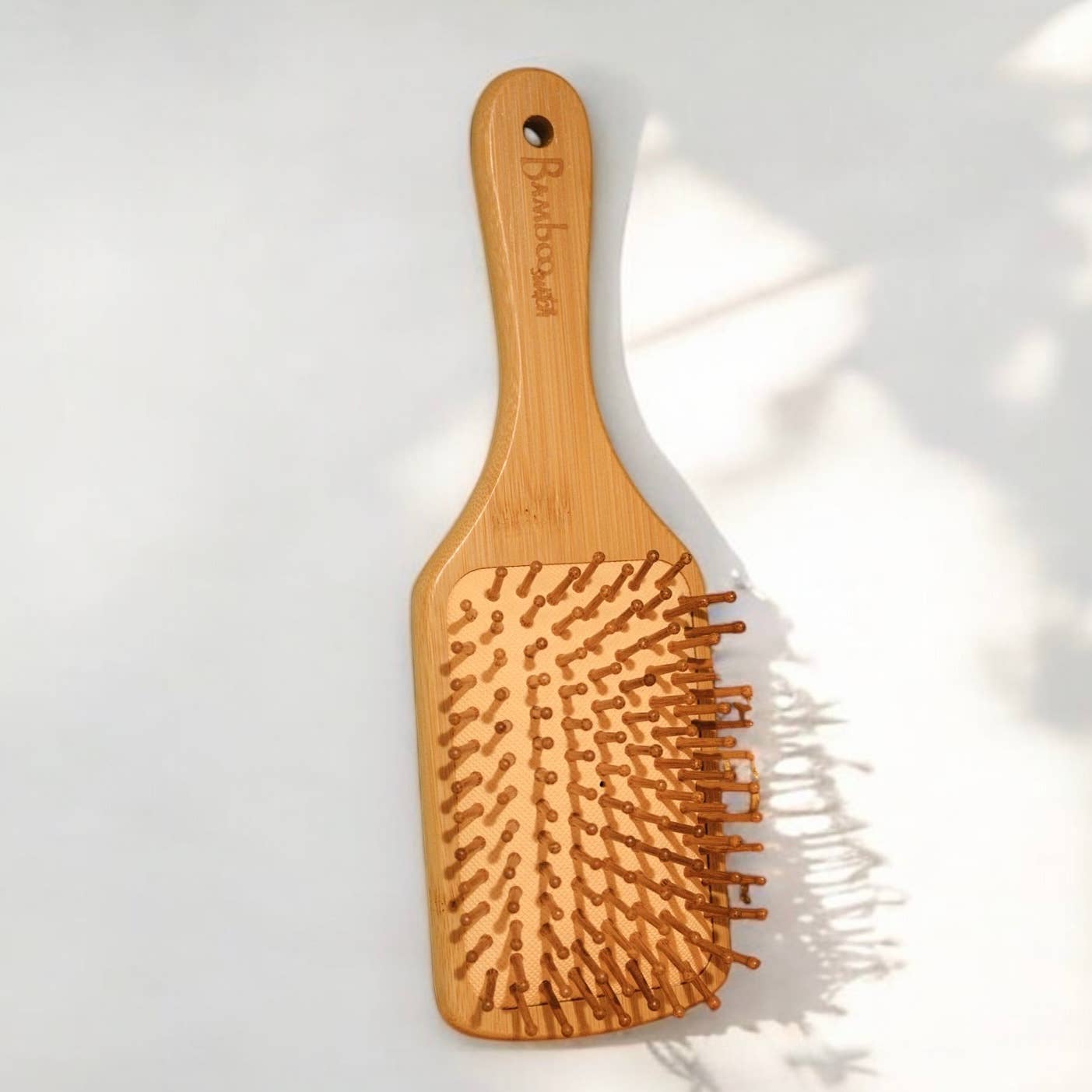 Bamboo Paddle Hairbrush - Large