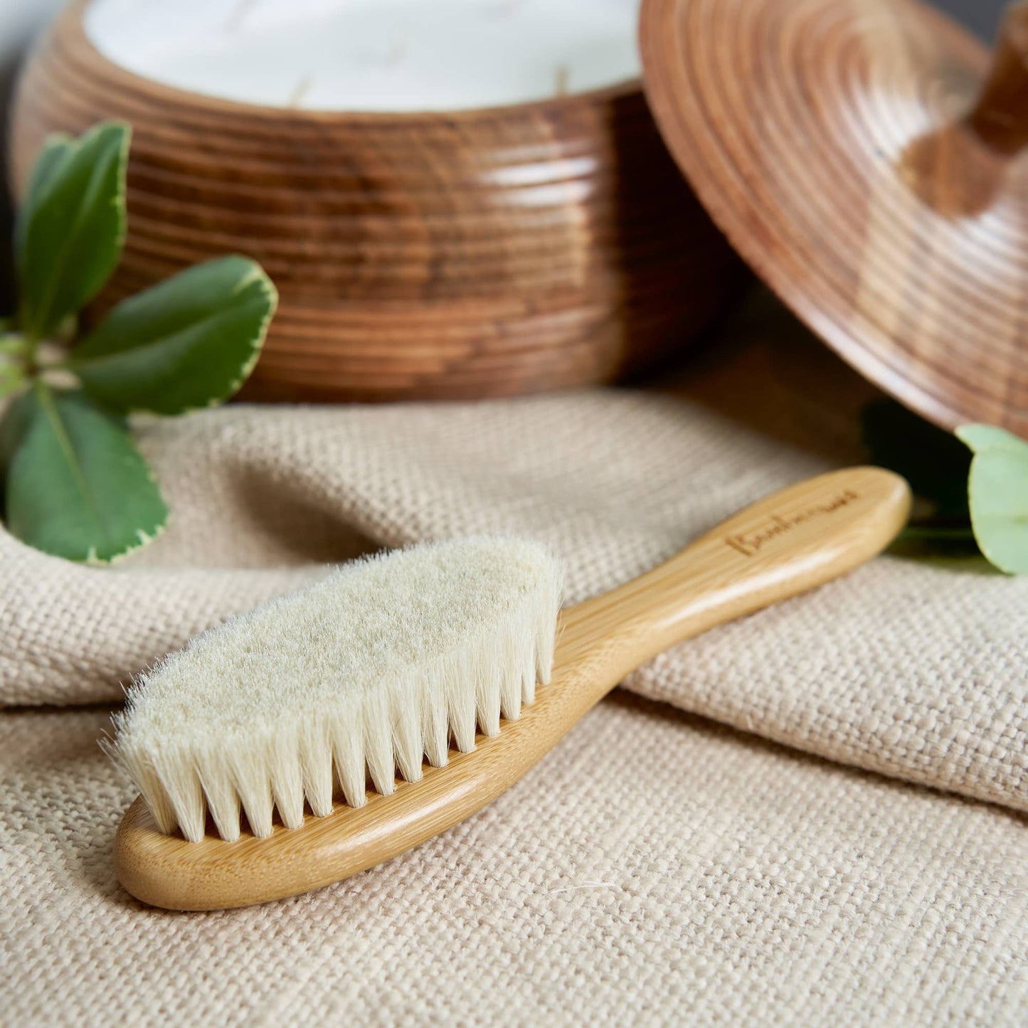 Hairbrush Baby - Bamboo - No plastic