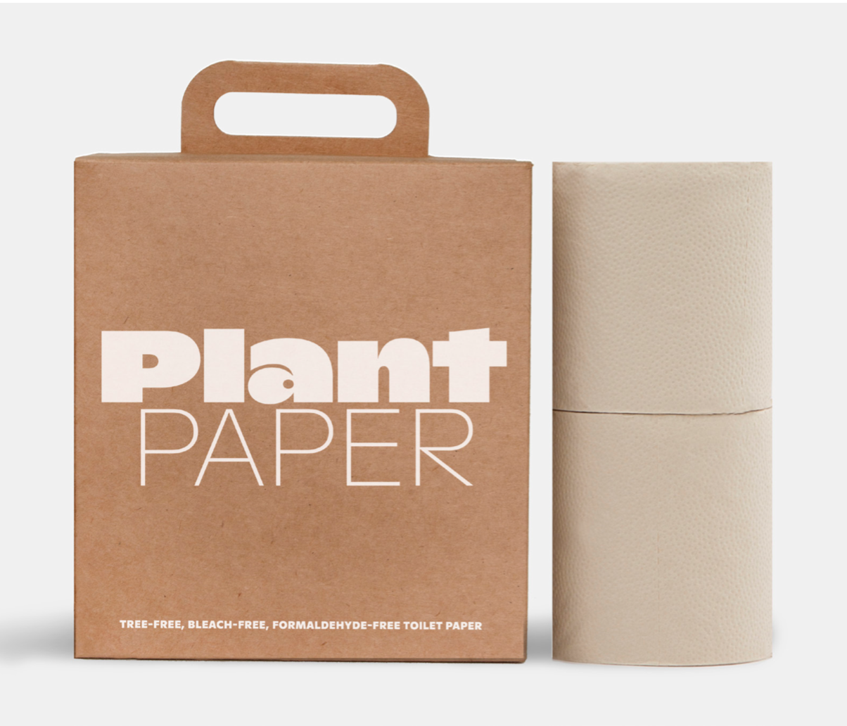 Plant Paper. Bamboo Tree-Free Toilet Paper - Toxin Free. Eco-Conscious