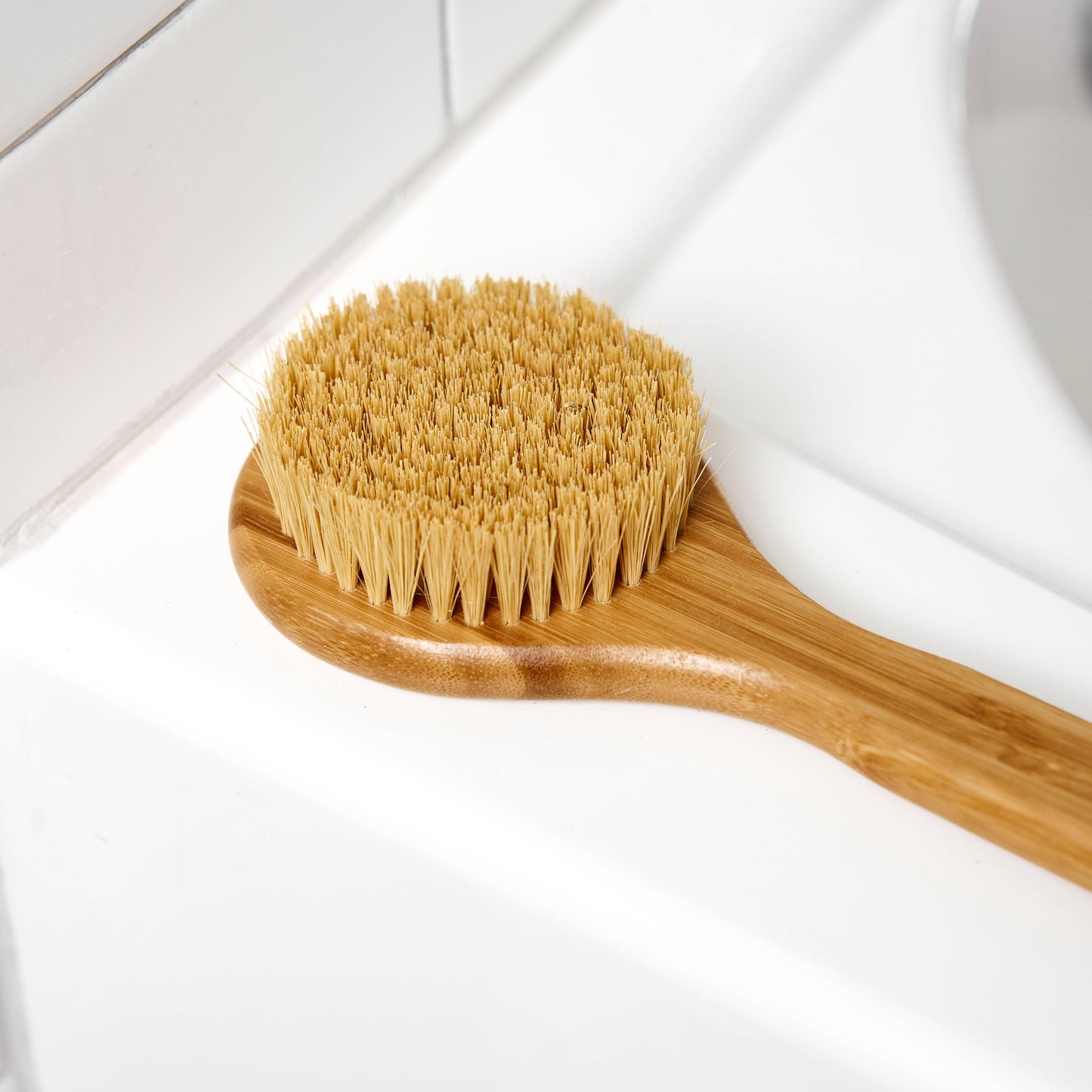 Vegan Bamboo Exfoliating Dry Brush | Faire Market Bestseller