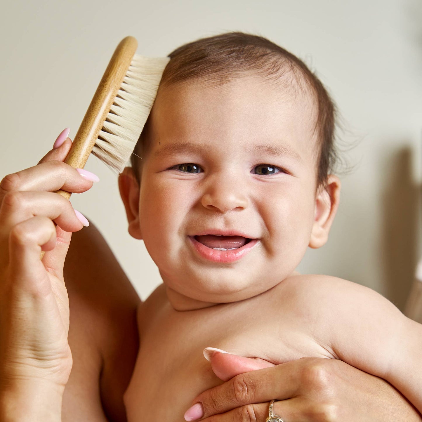 Hairbrush Baby - Bamboo - No plastic