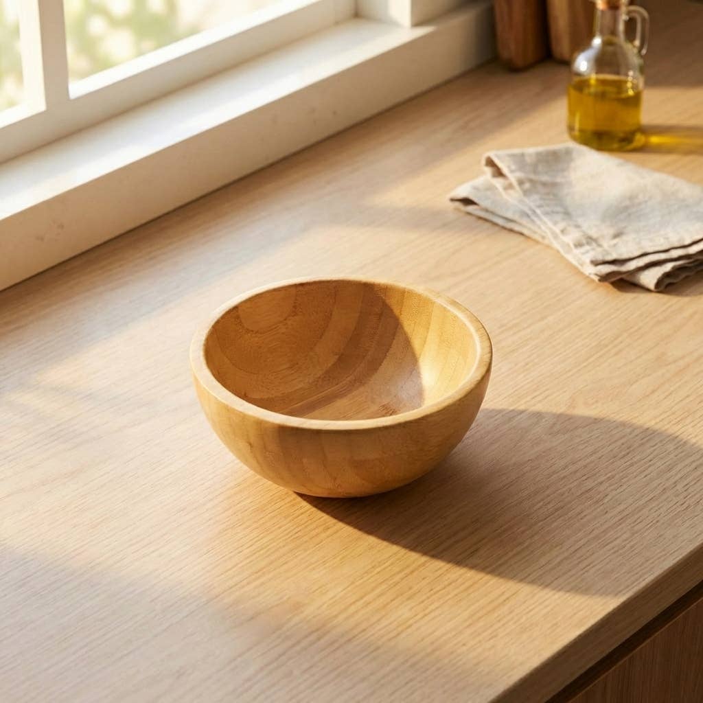 Bamboo Serving Bowl: Large