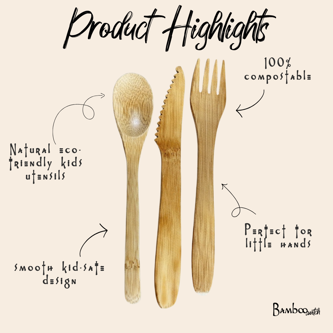 Cutlery | Kids | Bamboo