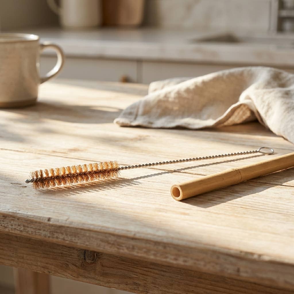 Straw Cleaner | Coconut Fiber - Plastic Free