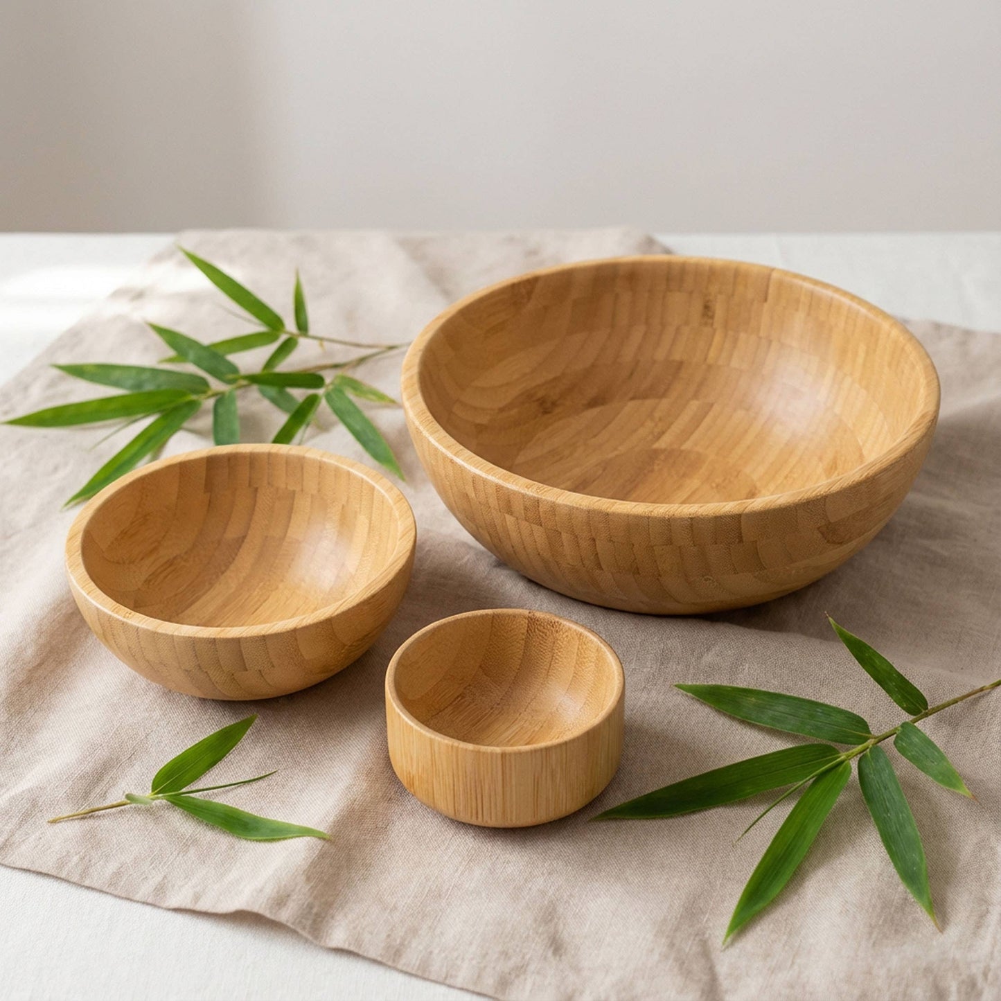 Bamboo Serving Bowl: Large