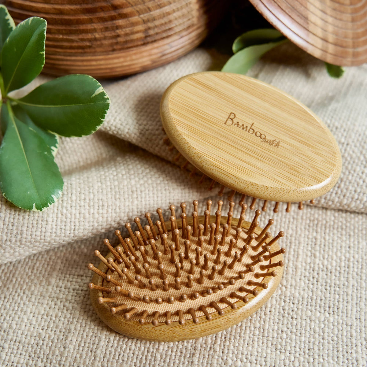 Beard Grooming Brush/Travel Hairbrush | Hair Care | Bamboo