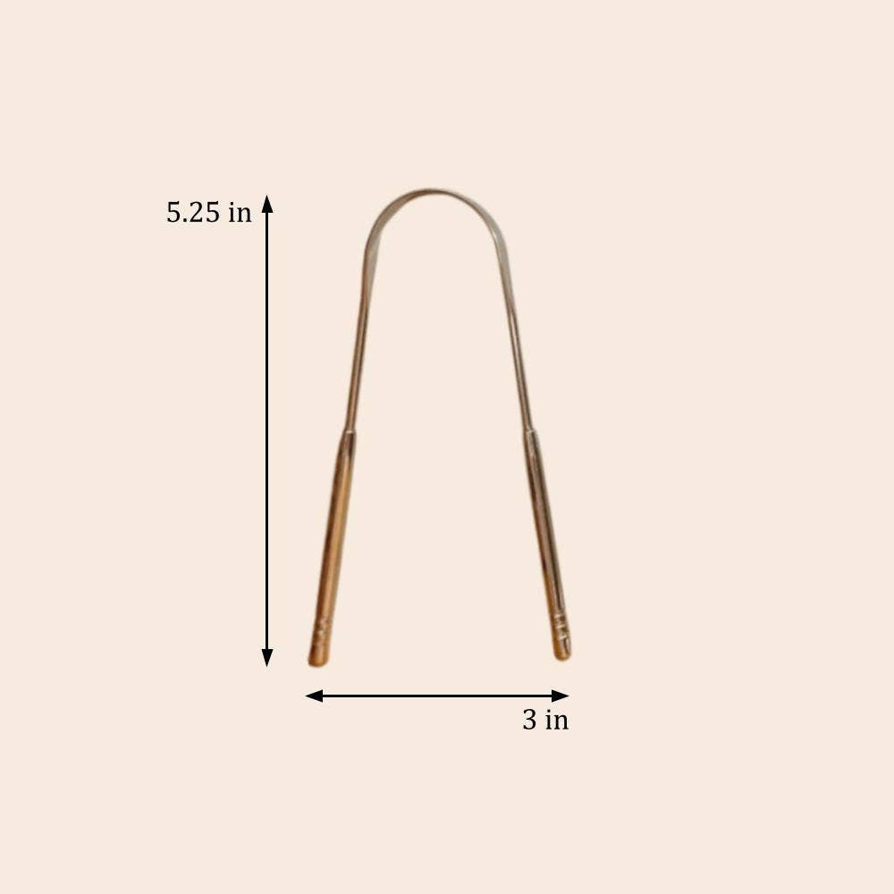 Stainless Steel Tongue Scraper | Stainless Steel