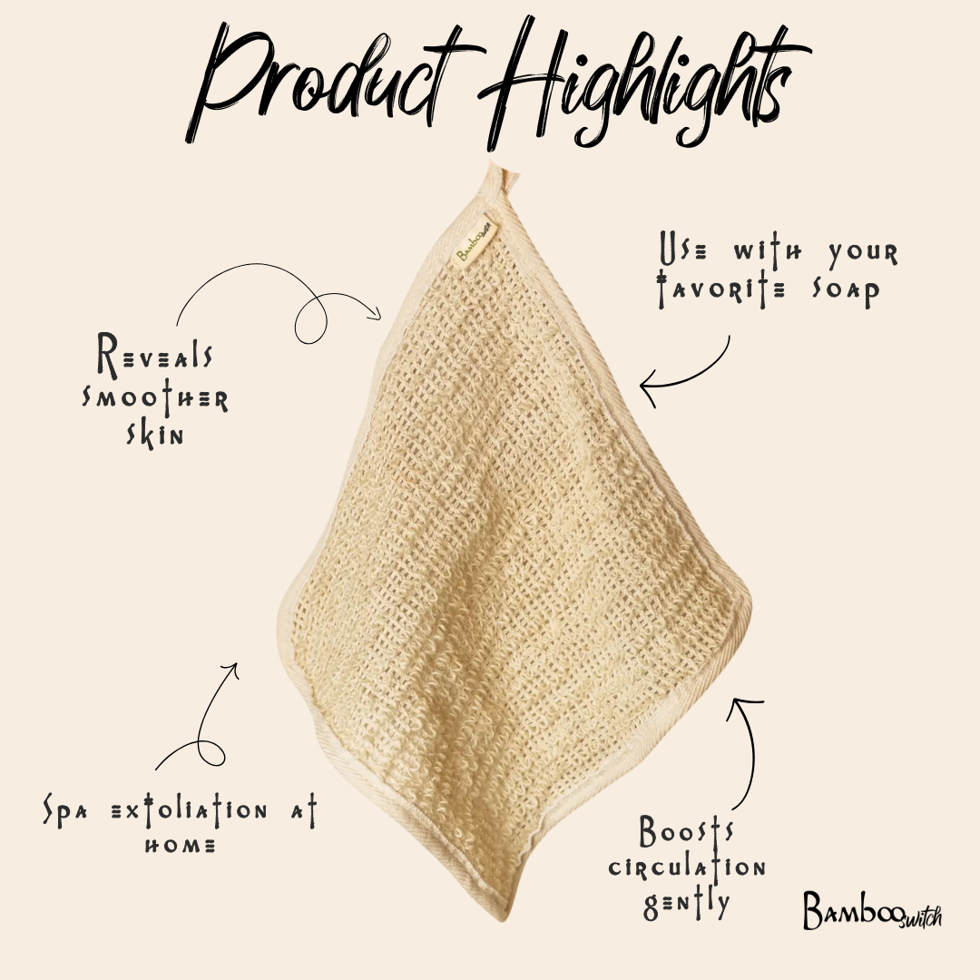 Sisal Exfoliating Body Towel