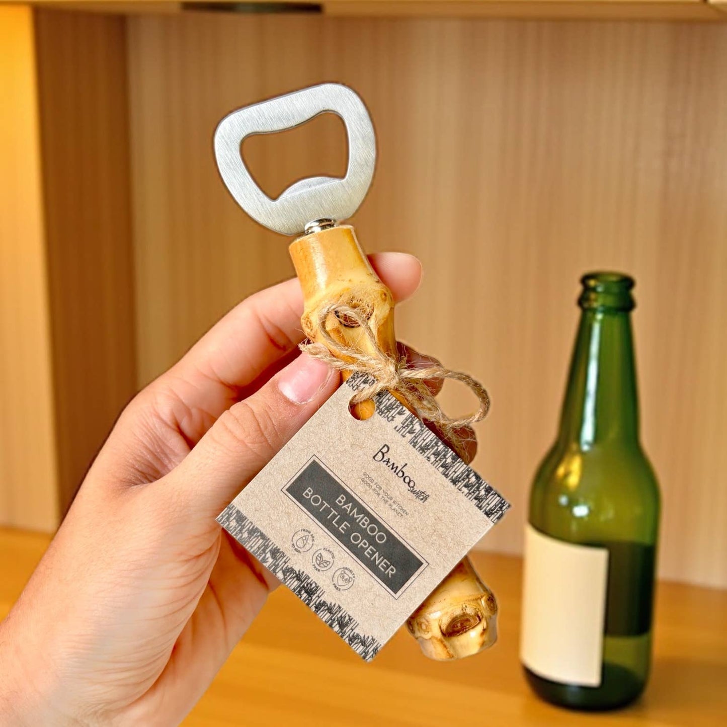 Bamboo Root Bottle Opener | Summer Bestseller