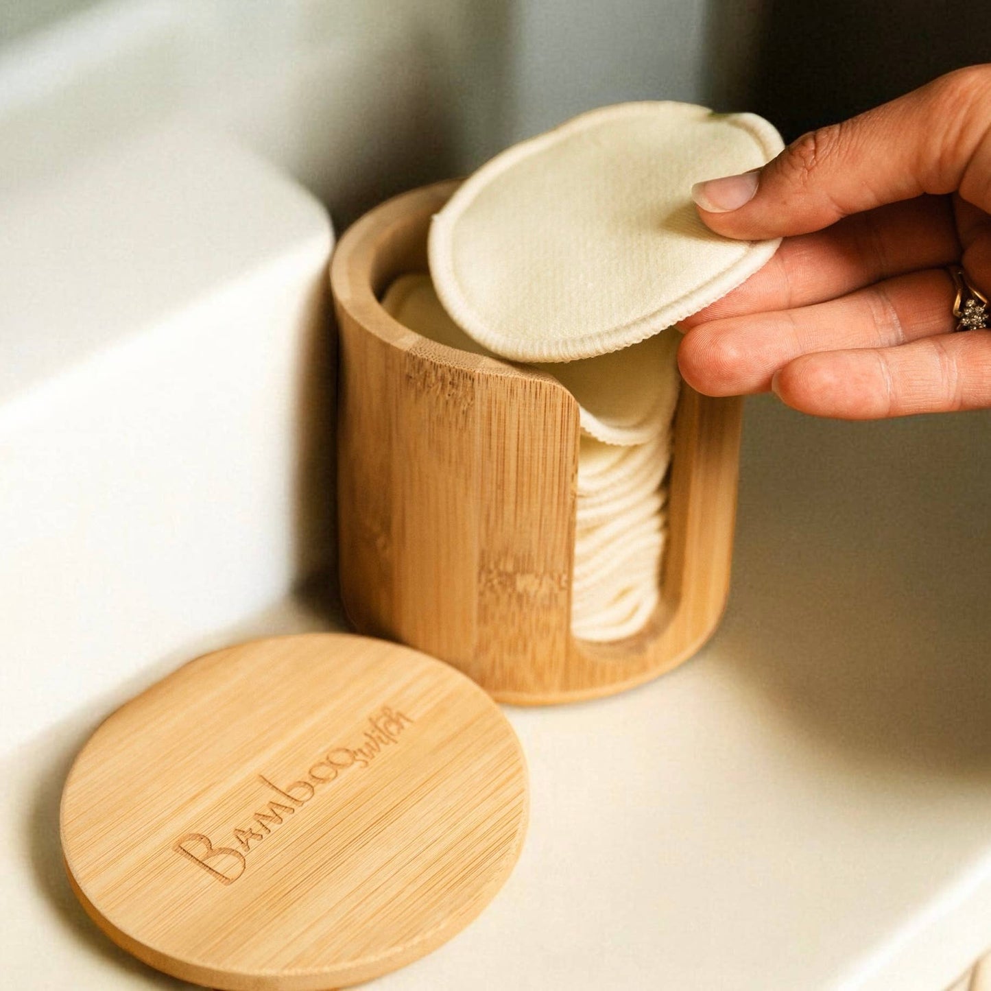 Facial Cleanser Holder | Bamboo