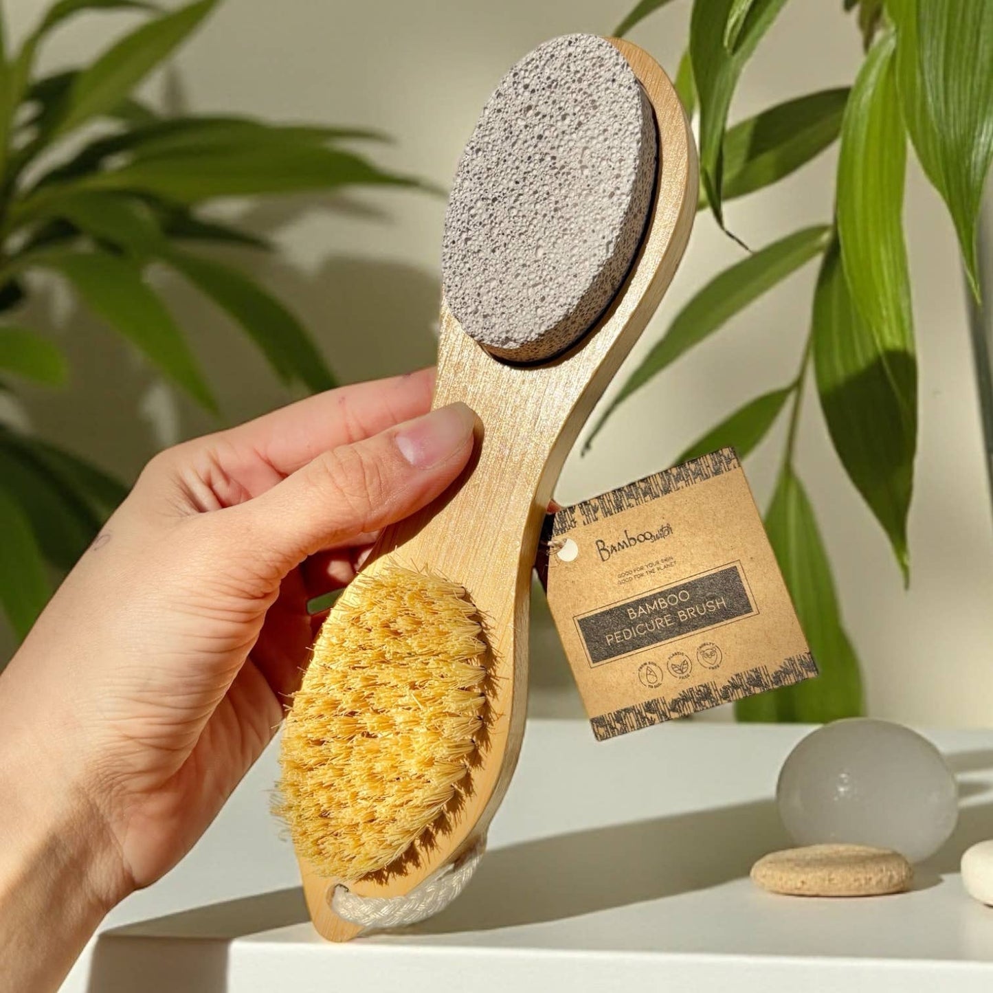 Bamboo Exfoliating Foot Pedicure Tool | Summer Bestseller
